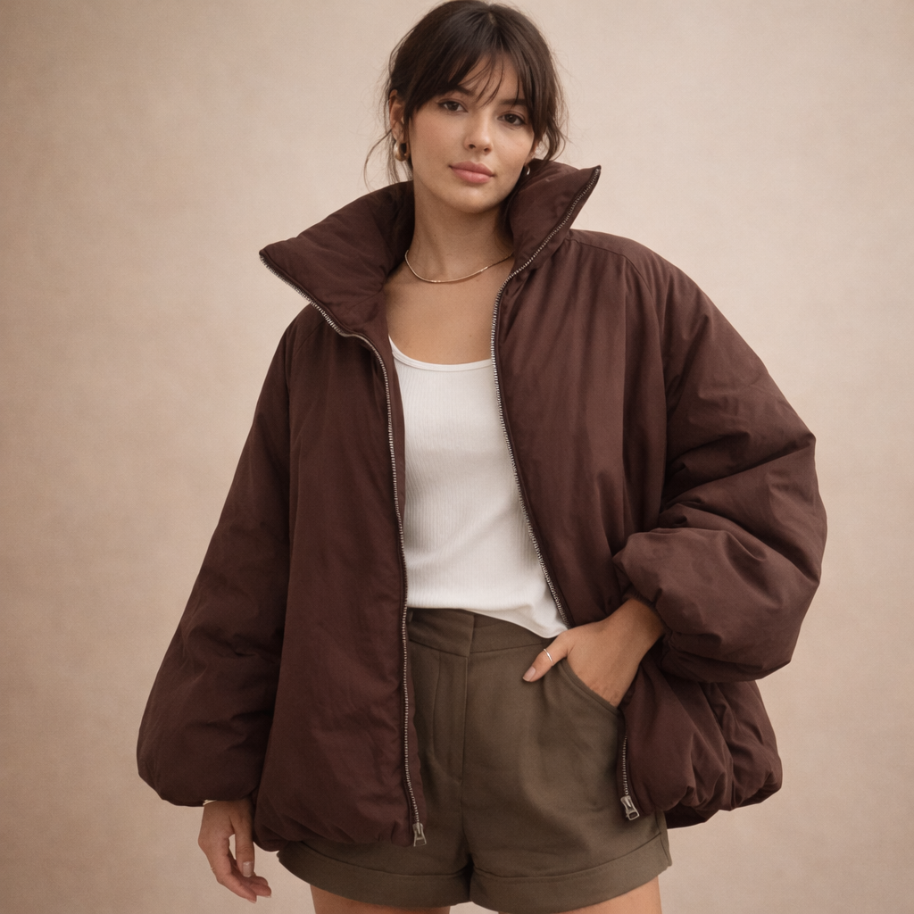 Doudoune "CACAO" | NOIRÉA