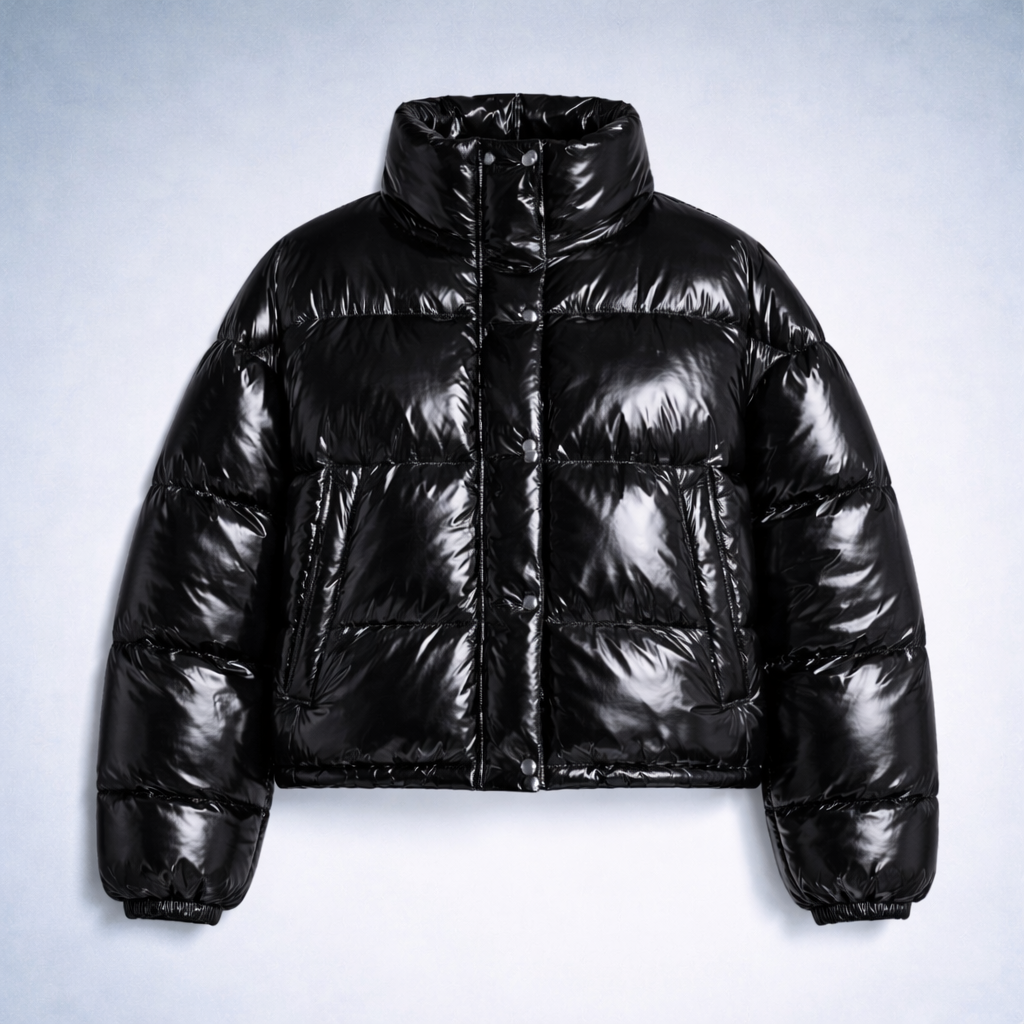 Doudoune "VINYLE" | NOIRÉA