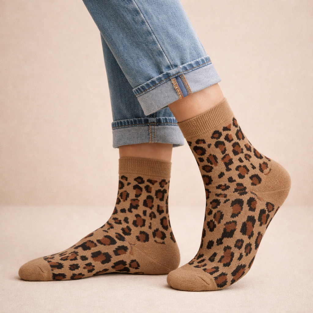 Chaussettes "FAUVE" | NOIRÉA