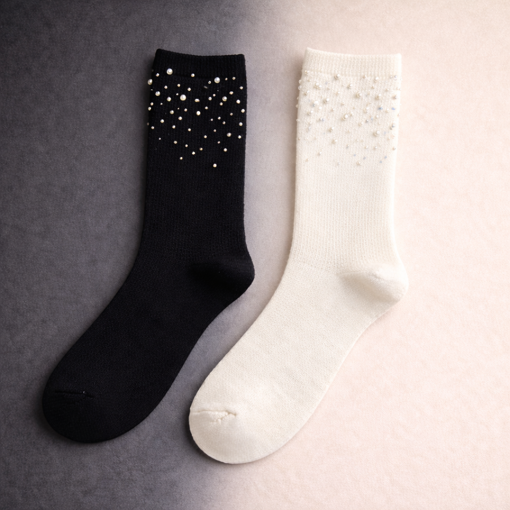 Chaussettes "PERLES" | NOIRÉA