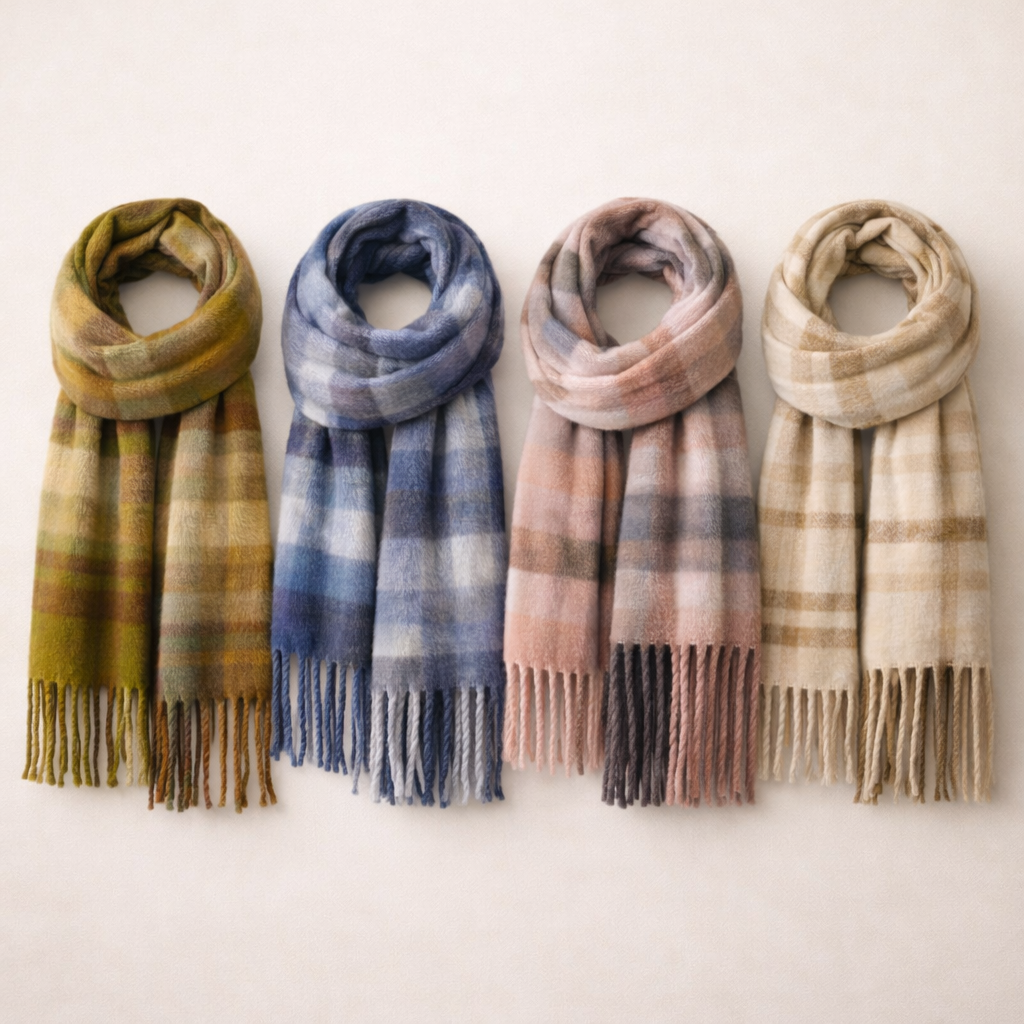 Écharpe "PLAID" | NOIRÉA